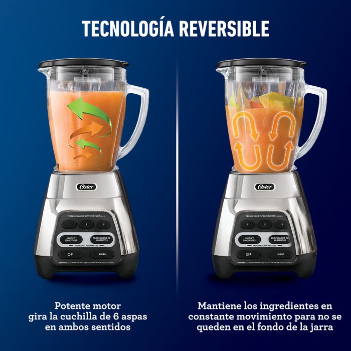Licuadora Oster® con tecnología reversible vaso Blend N Go