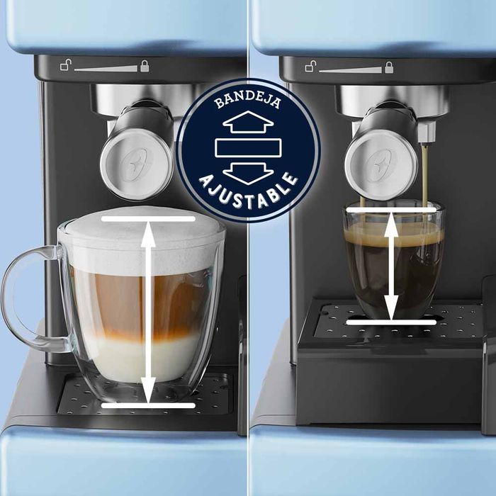 Cafetera automática de espresso celeste Oster® PrimaLatte™ BVSTEM6603CC -  Oster