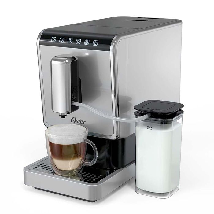 Cafetera Oster Latte 4 En 1 C/espumador Integrad +accesorios Color Negro