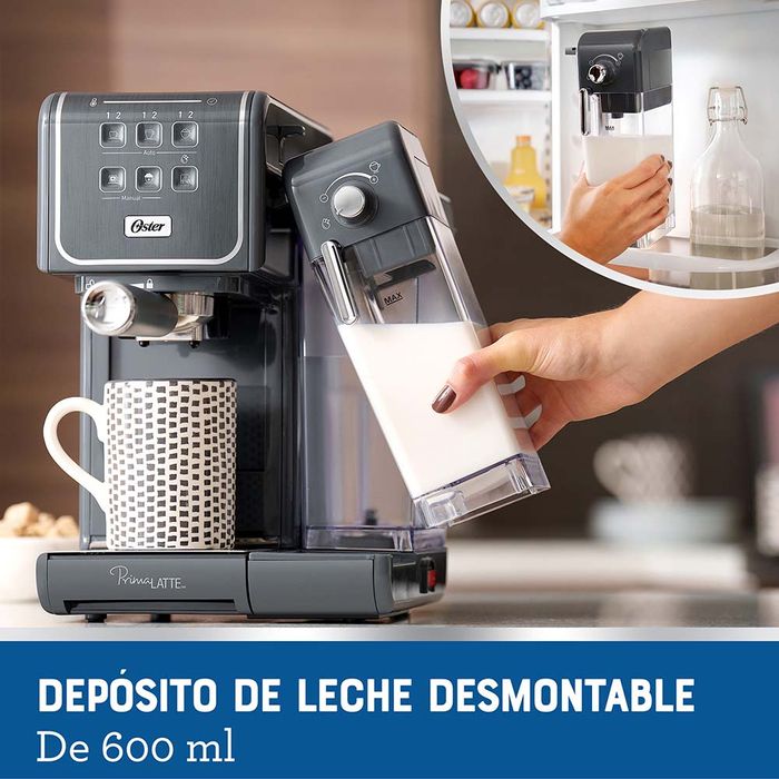 Cafetera latte Oster® con espumador BVSTDC02B - Productos y accesorios  originales Oster ®