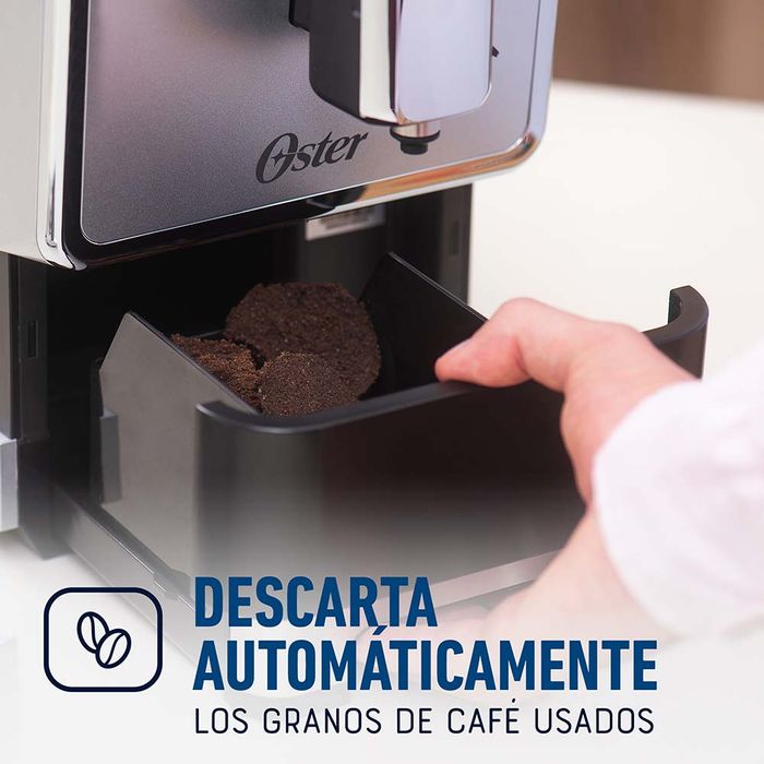 Oster Cafetera súper automática para espresso con 20 barras de presión  BLSTEM8100